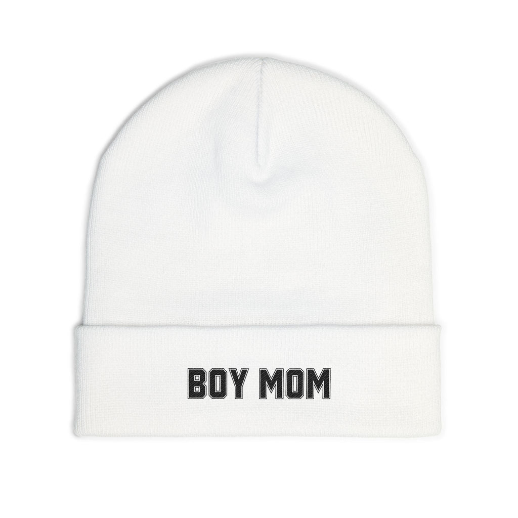 BOY MOM KNIT BEANIE