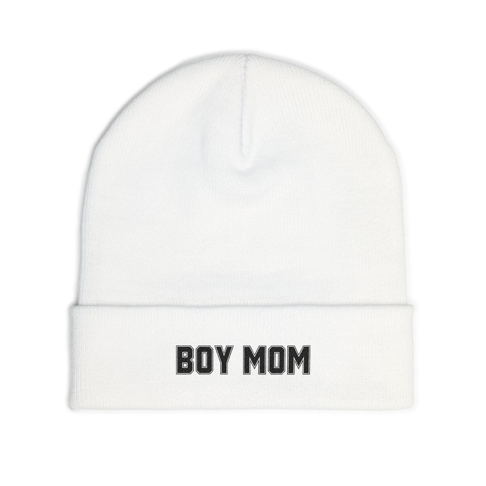 BOY MOM KNIT BEANIE