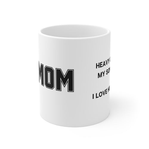 HEAVY ON MY SON COFFEE MUG