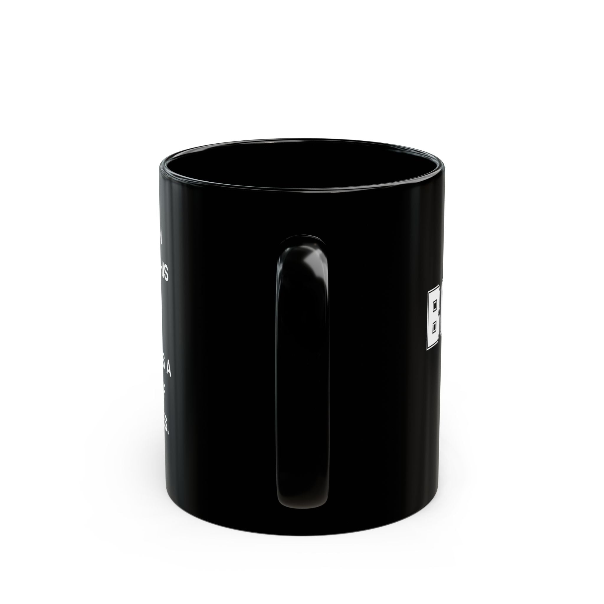 PRAY MY SON NEVER DOUBTS COFFEE MUG